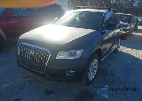 2016 Audi Q5 2.0T Premium из США, поврежденный, VIN WA1L2AFP9GA058298